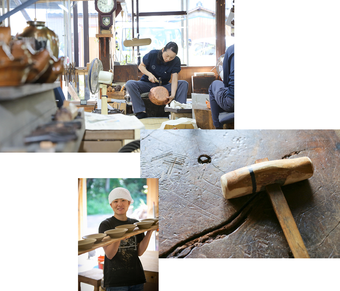 燕三条の企業と職人の現場を撮影した写真